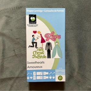 Cricut SWEETHEARTS shapes Valentine, Wedding